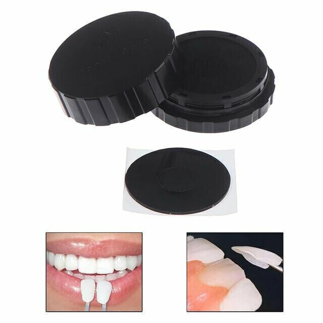 Dental Box Adults Veneer Storage Box Black Porcelain Pretreatment Tooth Cleaning