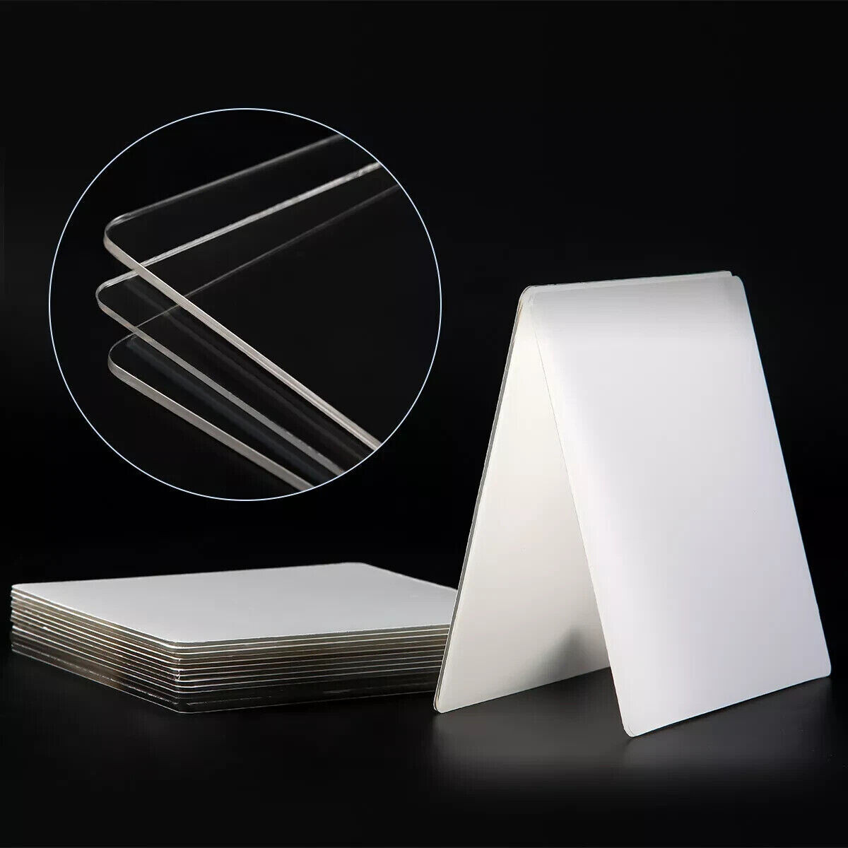 Dental Lab Plastic Ortho Thermoforming Blister Material Sheet Hard 1.0+1.5+2.0mm