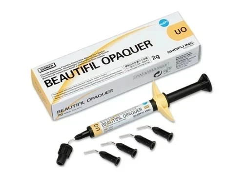 Universal Opaque Shade Dental SHOFU BEAUTIFIL OPAQUER Flowable Composite 2gm UO