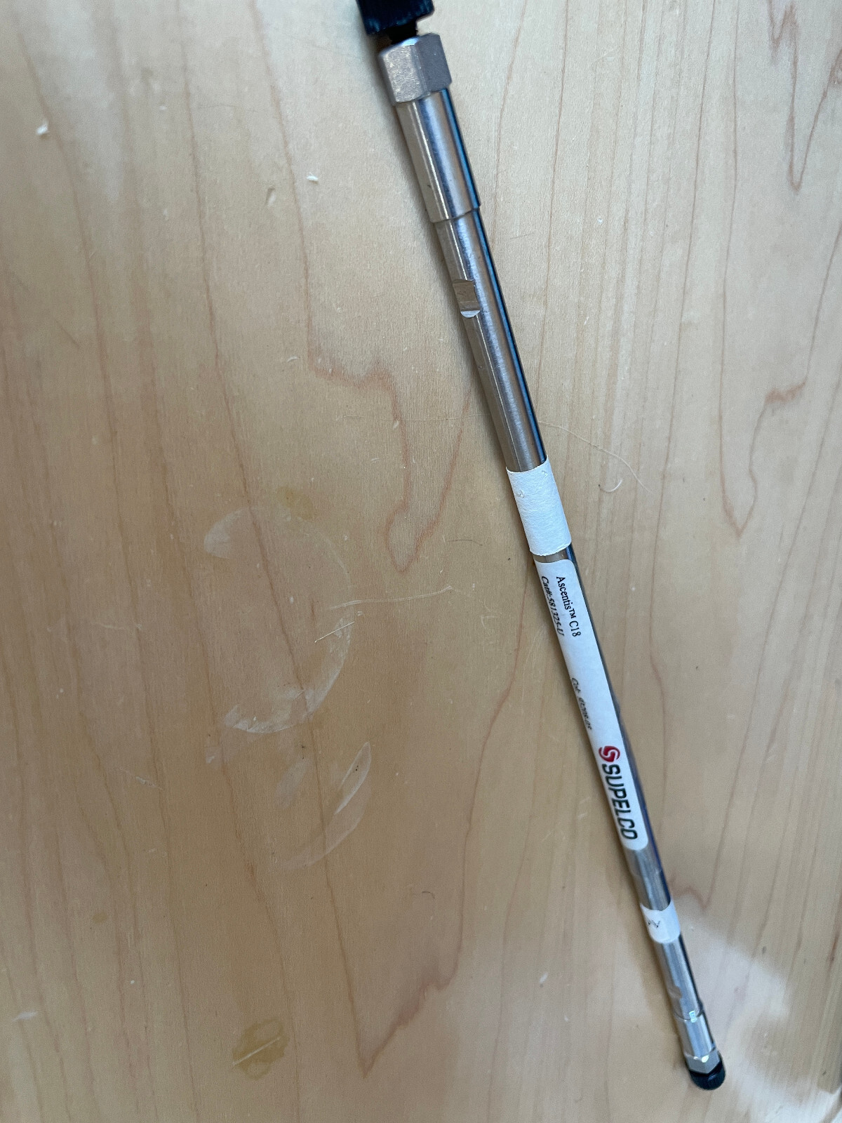 used HPLC column Supelco Ascentis C18, 5 µm, 250 x 4.6 mm 581325-U