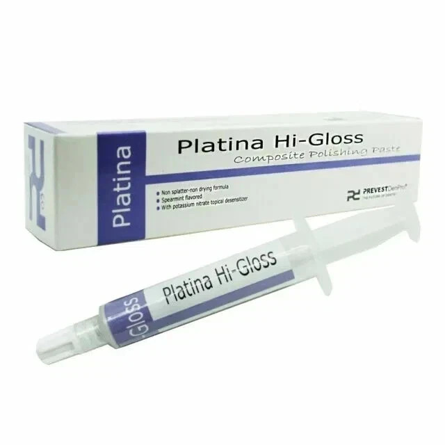 Paste for restorations & veneers 4gmDental PLATINA HI GLOSS Composite Polishing