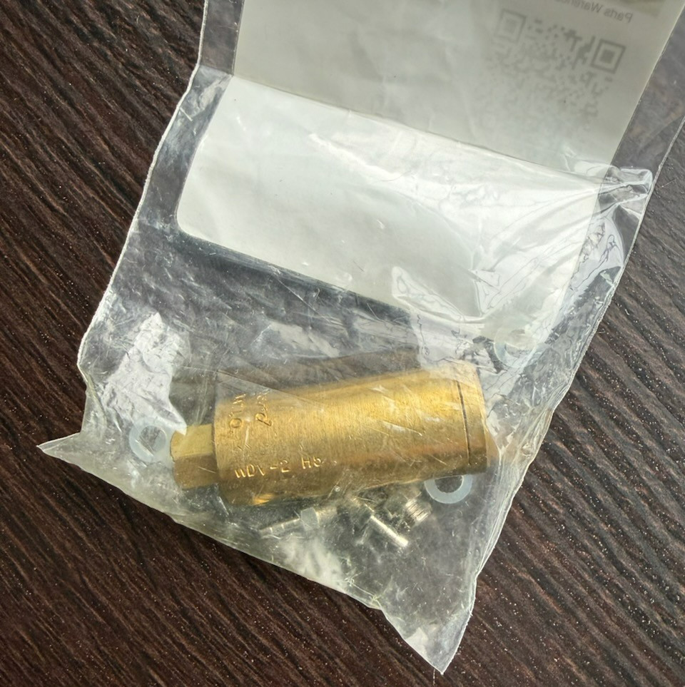 Retraction Water Valve From Parts Warehouse # V-1805 Same as DCI # 7350