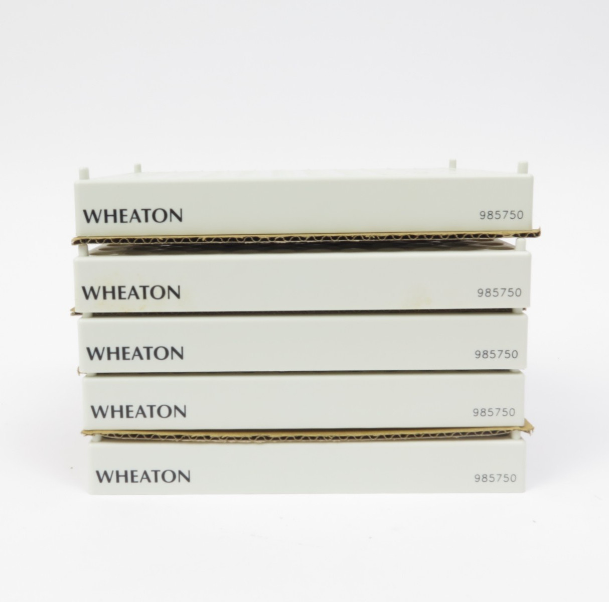 DWK Life Sciences Wheaton 985750 96-Position Polypropylene Vial Rack 9.5mm 5Pk