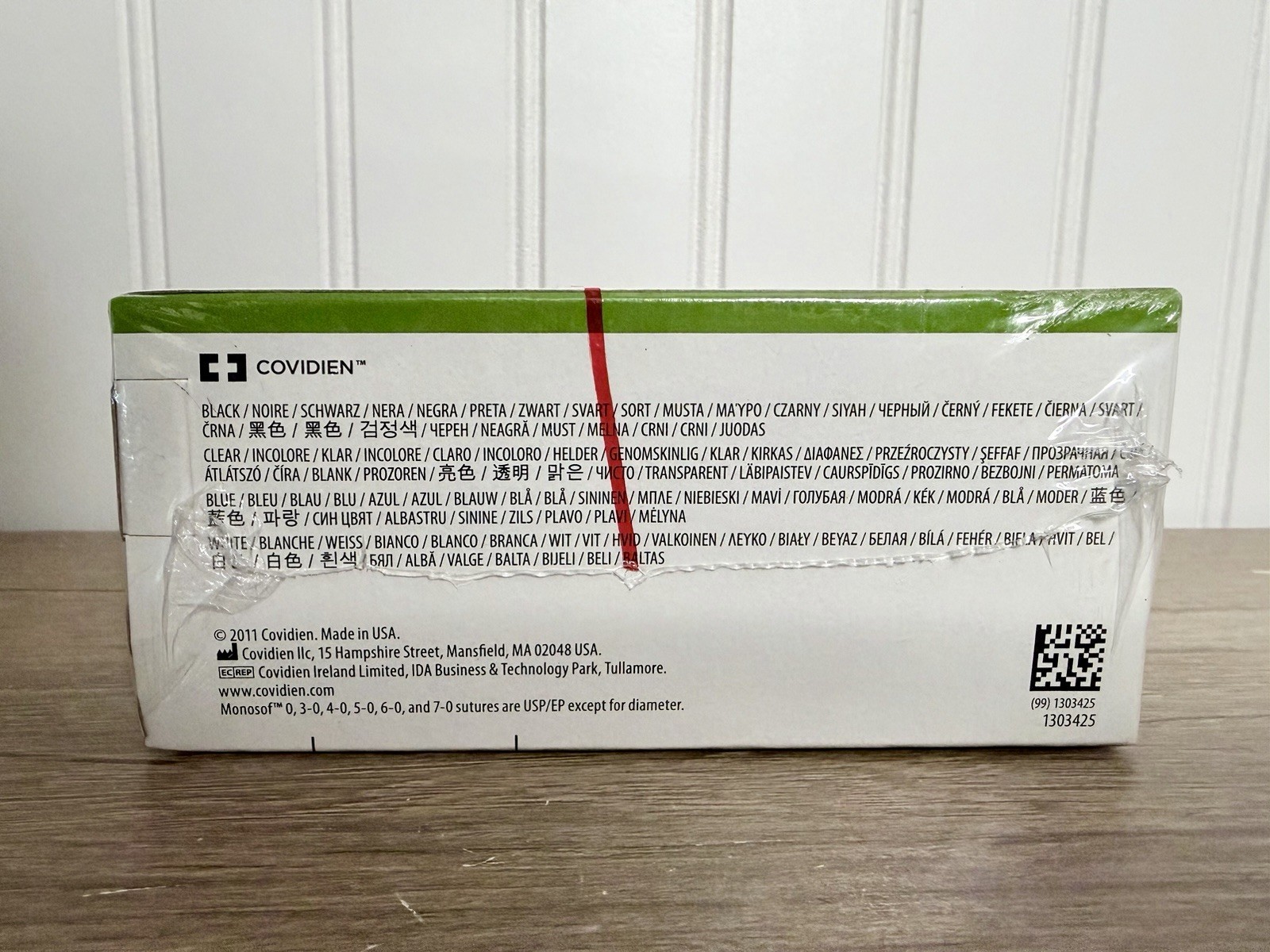Covidien MONOSOF Nylon Suture Spatula 10-0 Black 6″ Needle SE-160-8 N2766K 12/pk