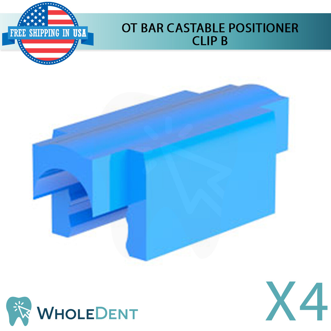 OT Bar Multiuse Overdenture Restoration Attachment Kit Dental Implant Lab