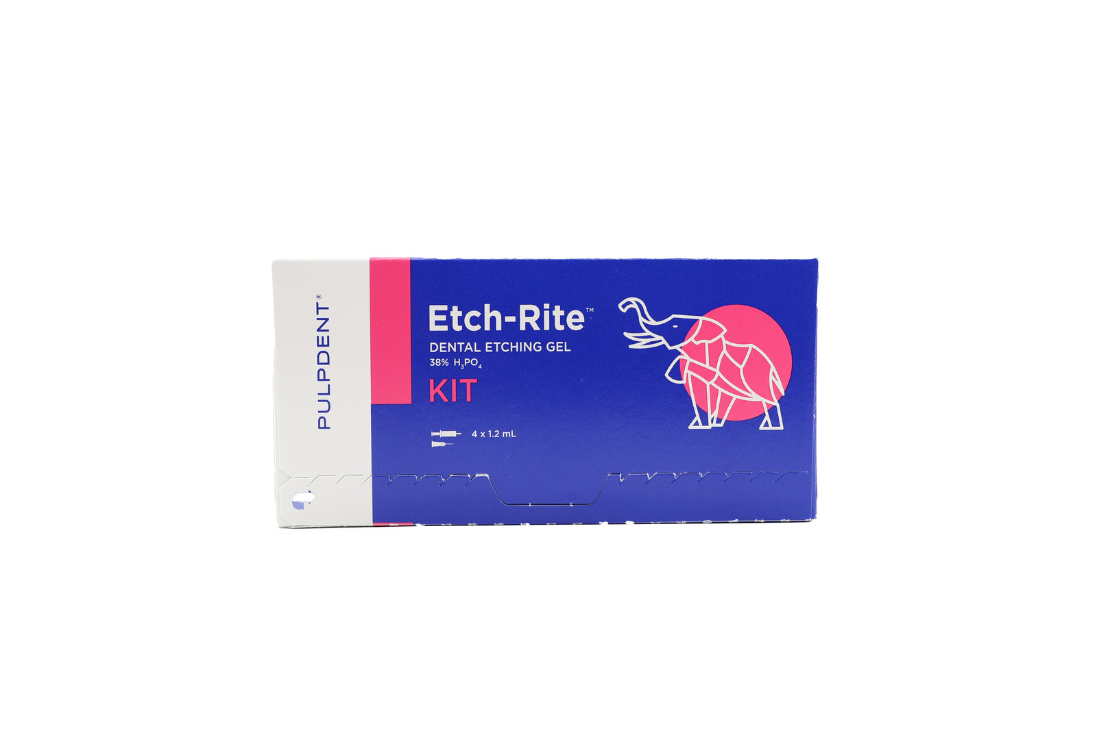 Etch-Rite 38% Phosphoric Kit 4×1.2mL + Tips