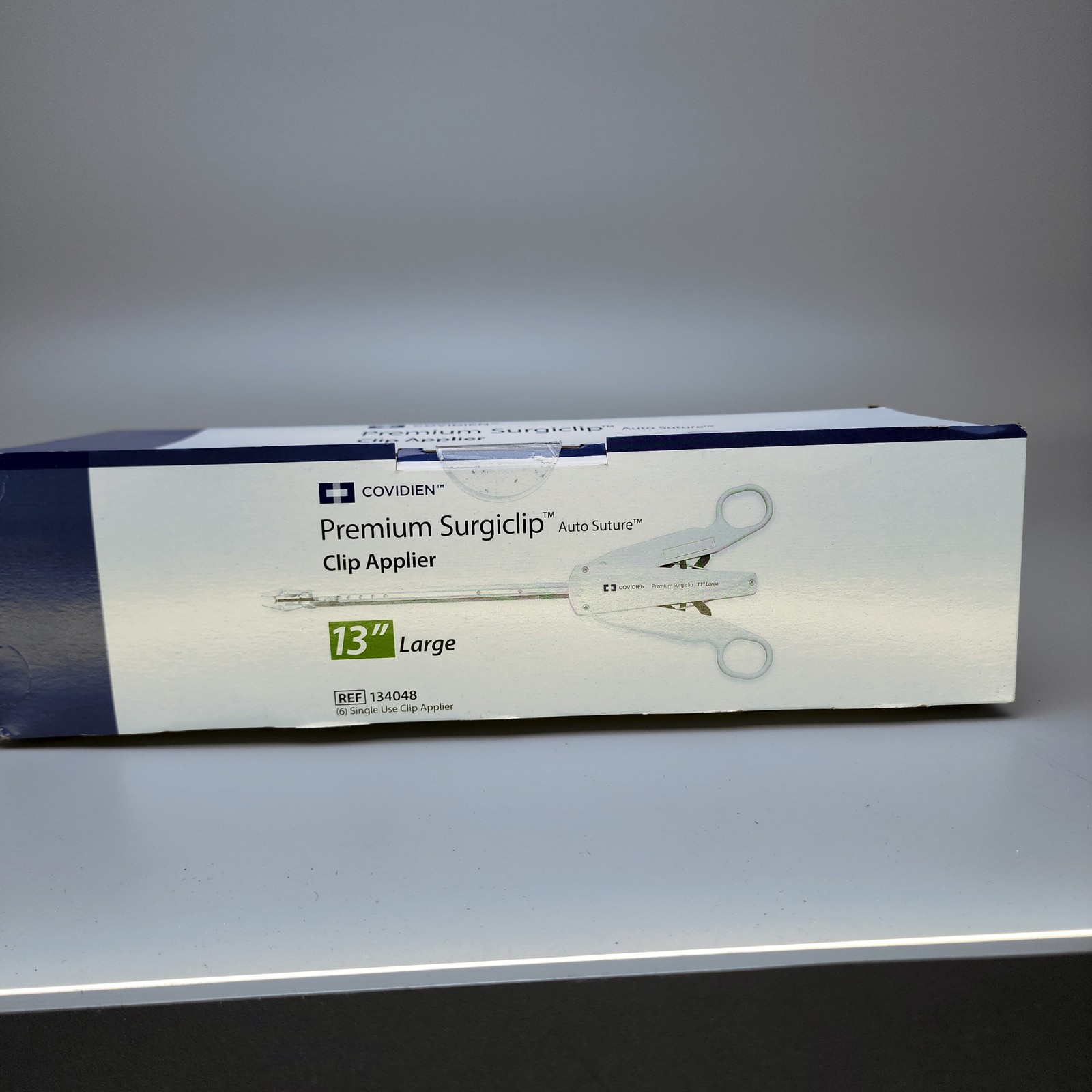134048 Premium Surgiclip Auto Suture Applier 13″ Lg 6x NEW EXP 2027