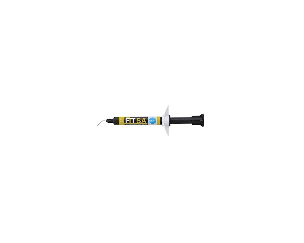 Shofu Y2561 FIT SelfAdhesive Flowable Composite Syringe F10 A2 2.2g EXP Jan 2027