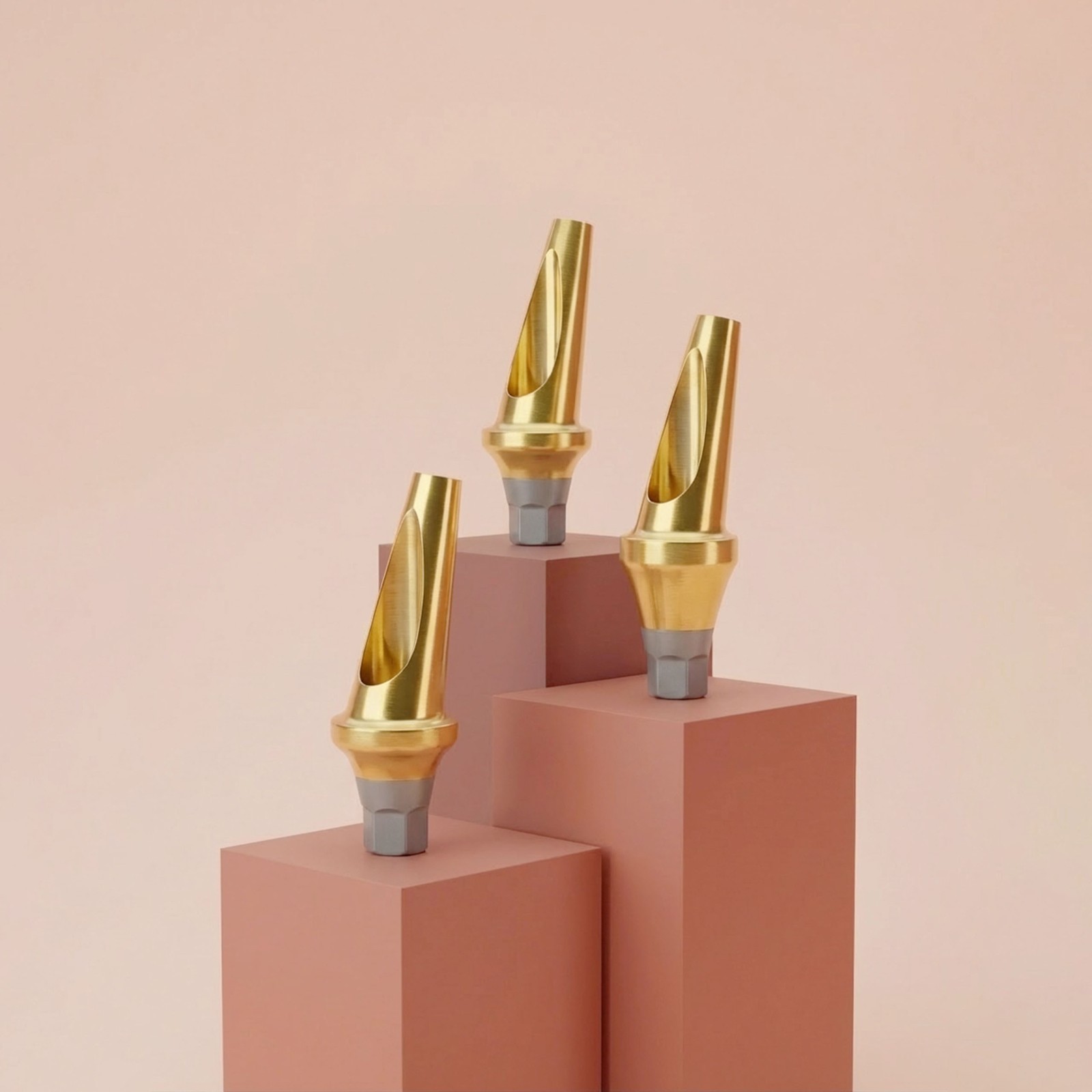 US Dental 17° Angled Abutment For Hiossen ET III Osstem TS Mini Regular Platform