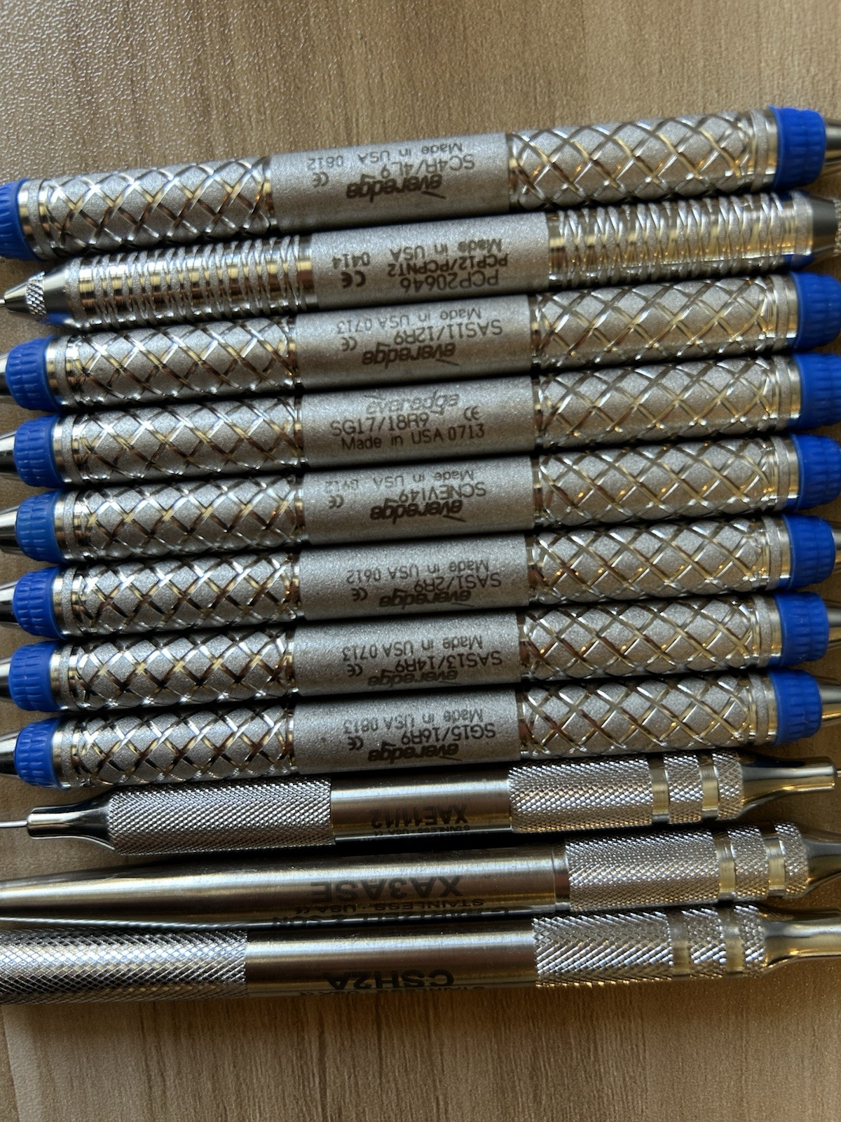 LOT OF 11 Hu-Friedy Dental Instruments: SG15, SG17, SAS11, SAS1, SC4R FAST SHIP!