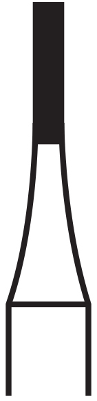 SUPÉR Operative Carbide FGSS56, Short, Made in Canada (2 Pack of 10, 20 Burs)