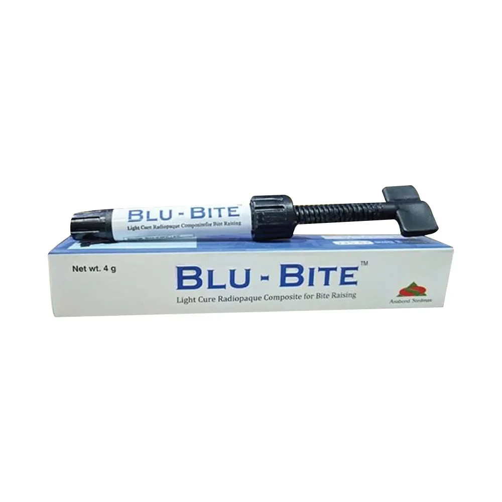 Anabond Blu-Bite Light Cure Radiopaque Composite for Posterior pack of 3