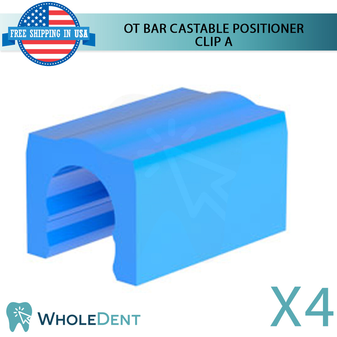 OT Bar Multiuse Overdenture Restoration Attachment Kit Dental Implant Lab