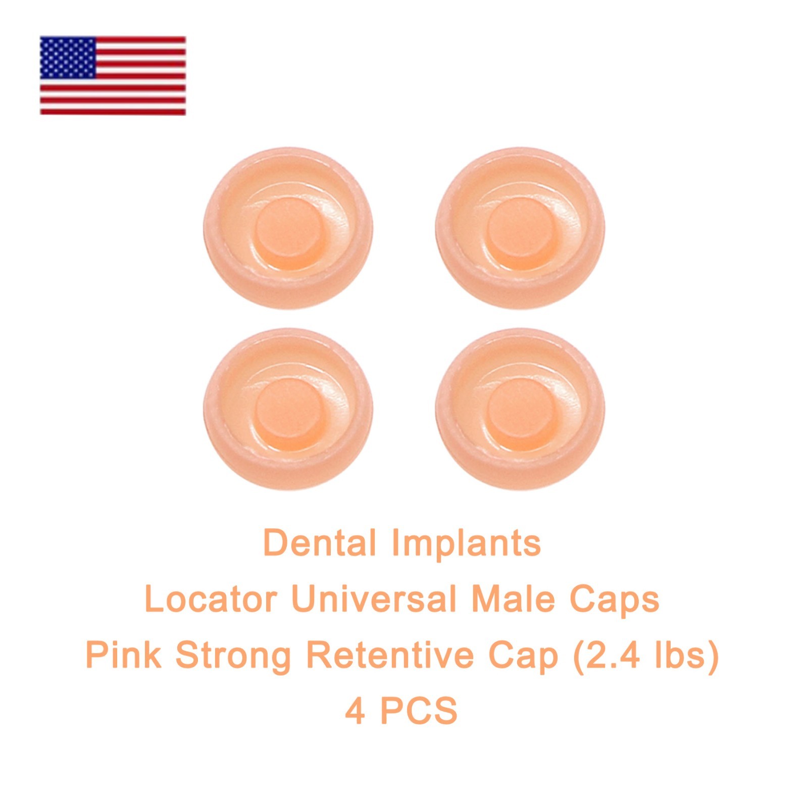 US Dental Multi-functional Locator Core Tool And Overdenture Retention Caps