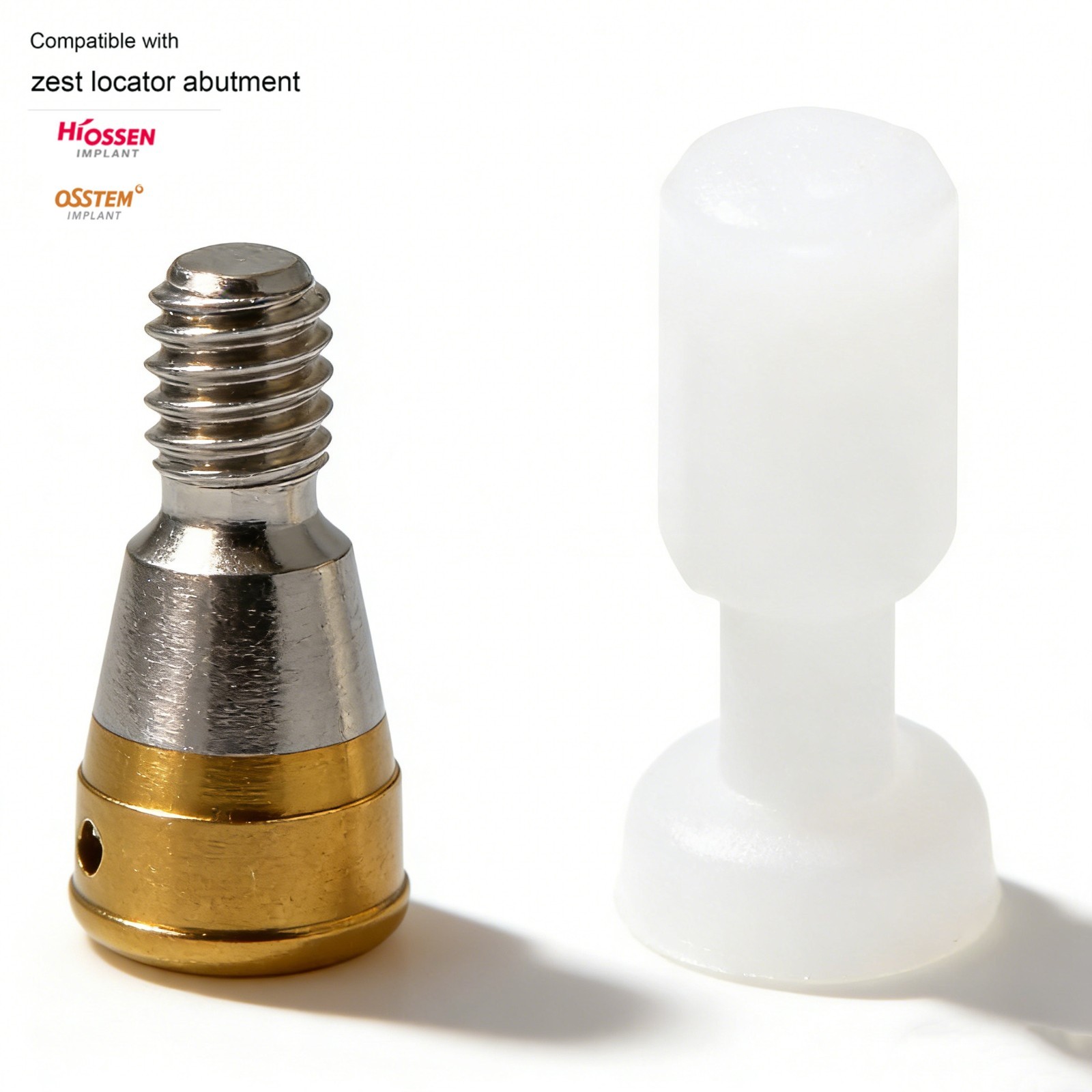 US Dental Ti Implant Abutment Hiossen Regular Fits OSS Zest Locator Overdenture