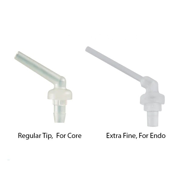 Dental Brown HP Mixing Tips for Endo/Core Material with Intra-Oral Tips