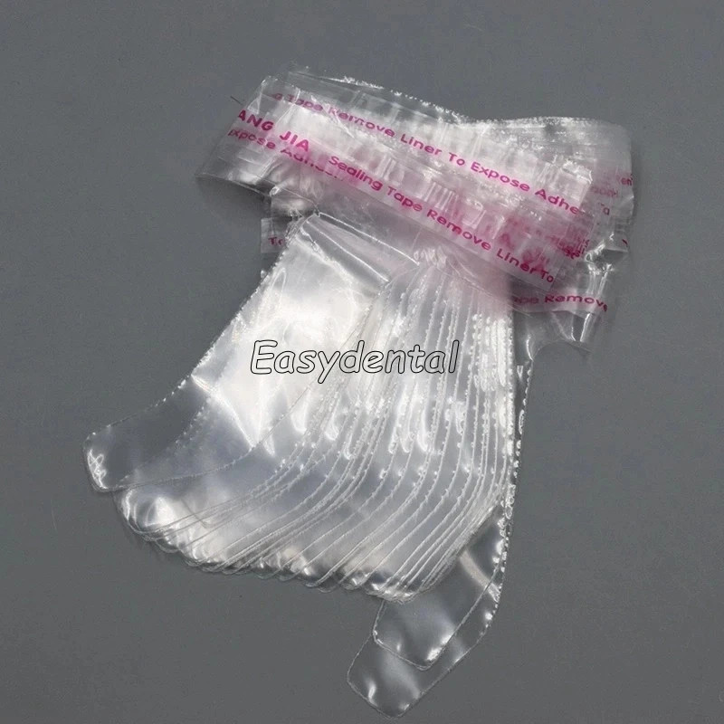 200Pcs Dental Curing Light Guide Sleeve Tip Cover Sheath 4.33″x2.95″ Large/Small