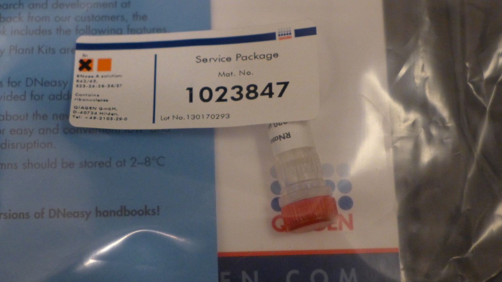 QIAGEN DNeasy Plant Mini Kit, 50 column sets, no buffers #69104