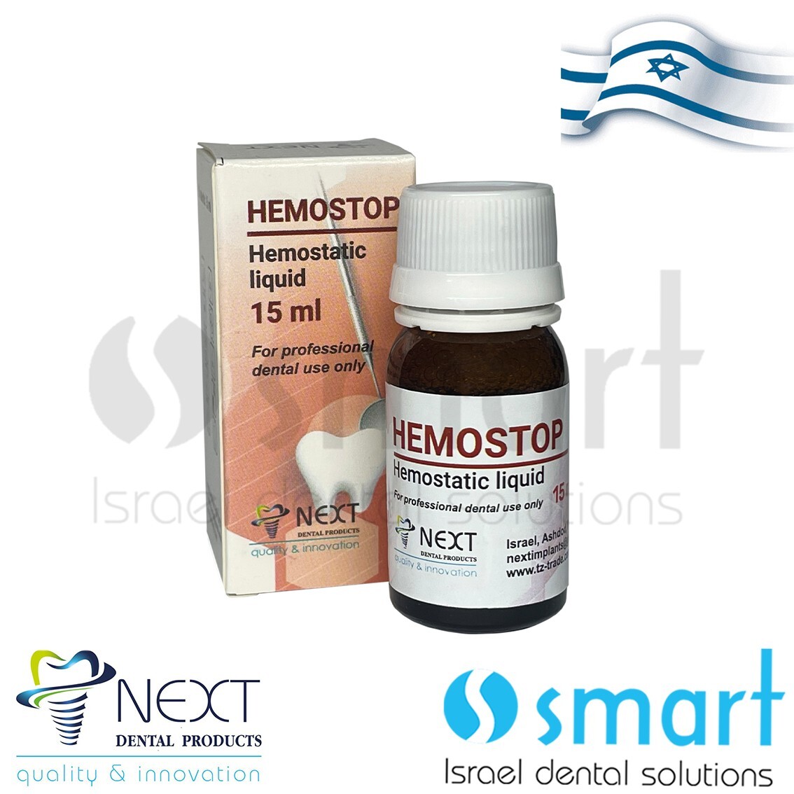 Dental Hemostop 25% aluminium chloride solution stop gingivial hemostat
