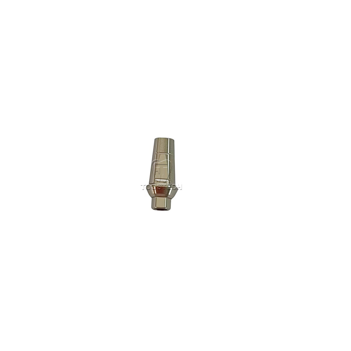 10pcs Titanium straight abutment fits to MIS Seven Platform Narrow D4.0 GH1-4mm