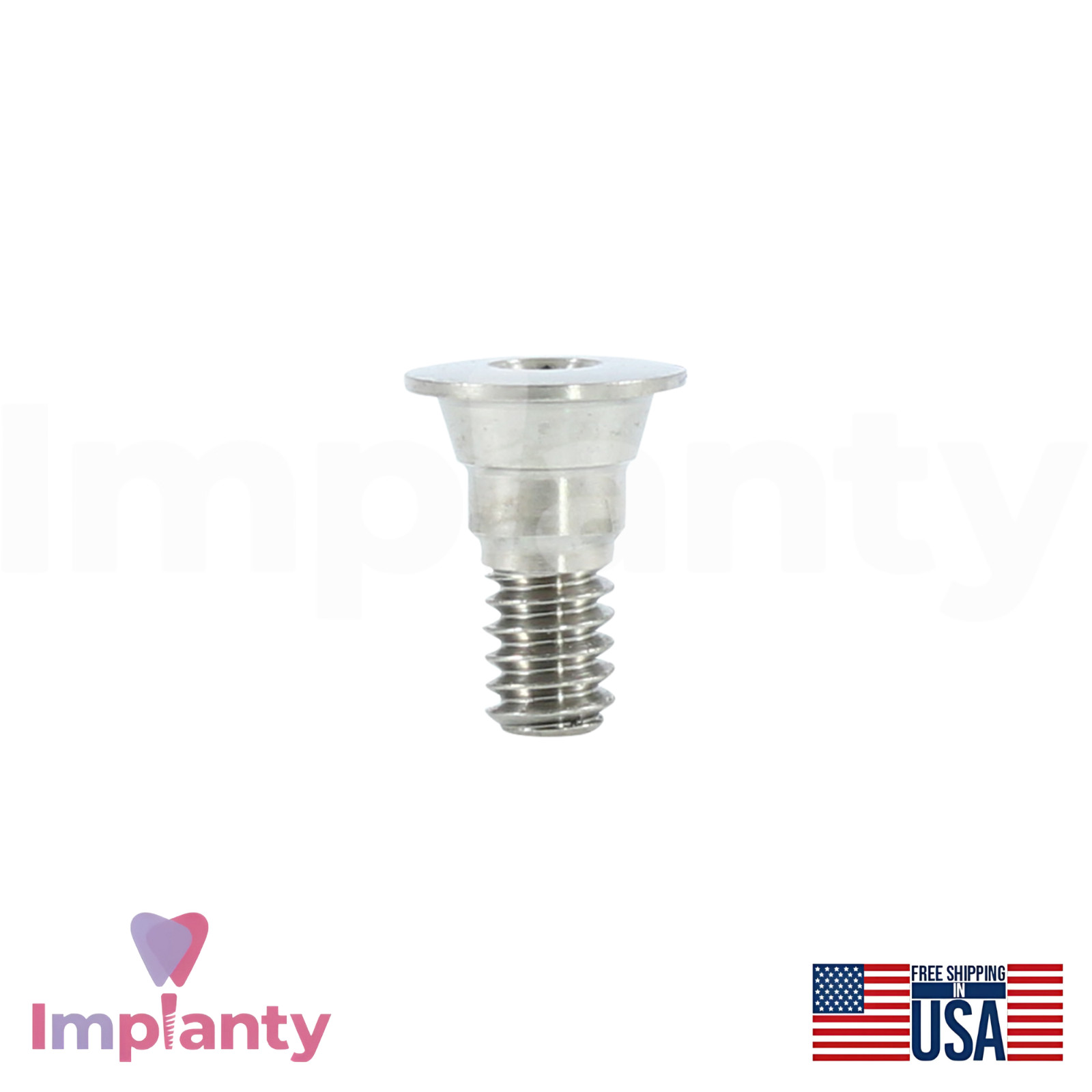 GDT CRP Spiral Conical Connection Hex 2.65mm Dental Fixture Regular Platform RP