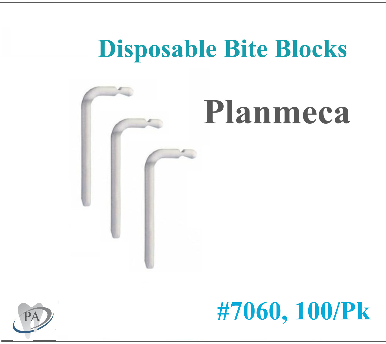 Panoramic X-Ray Machine Dispos-a-Bite Disposable Bite Blocks – #7090, #7060 7095