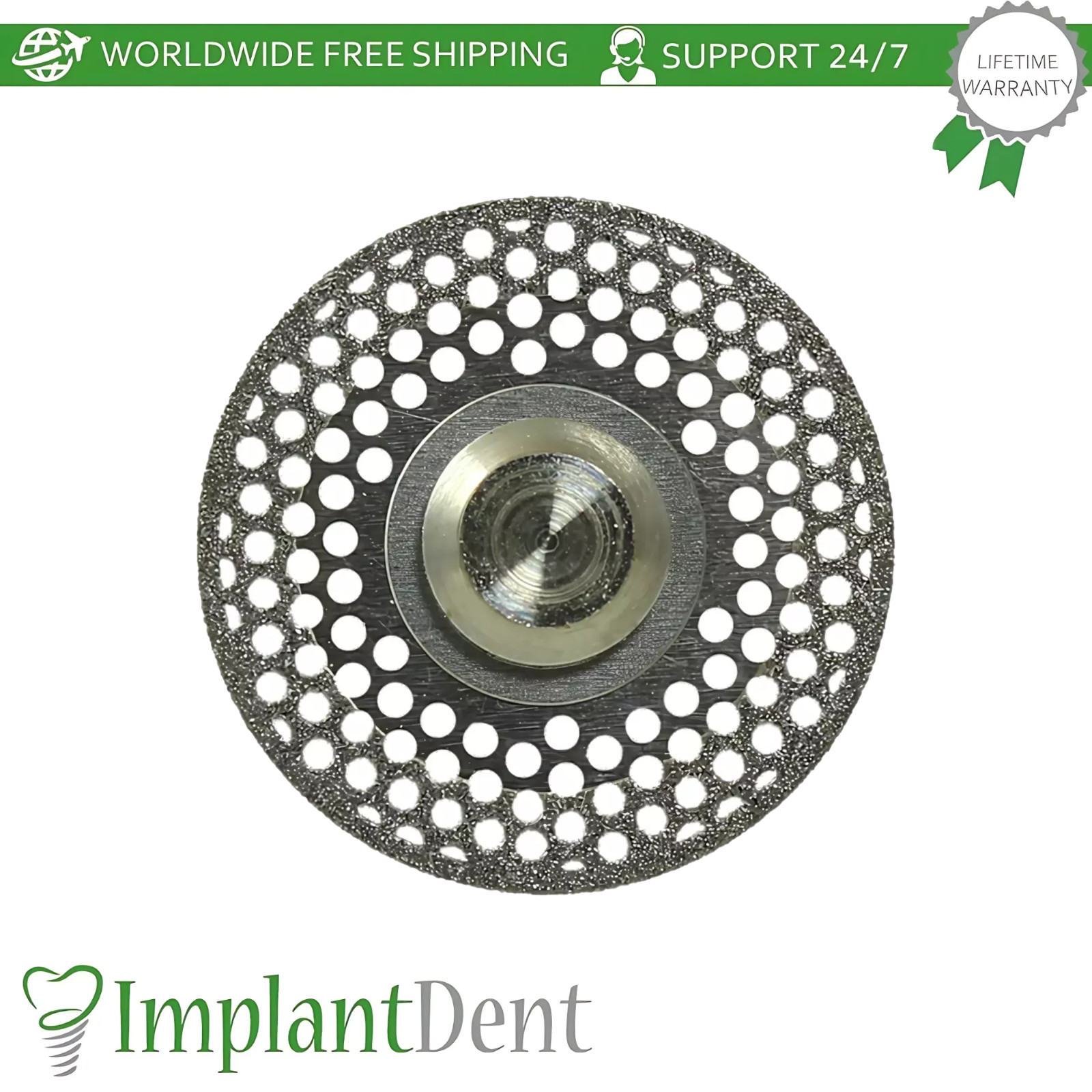 MDT Dental Extra Fine Grit Diamond Coated Double Sided Open Mesh Super Flex Disc