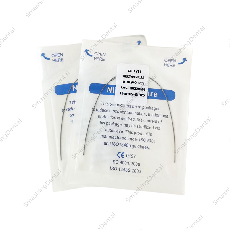 Dental Orthodontic Copper Cu-Niti Wires Rectangular Arch Wires Damon Stop