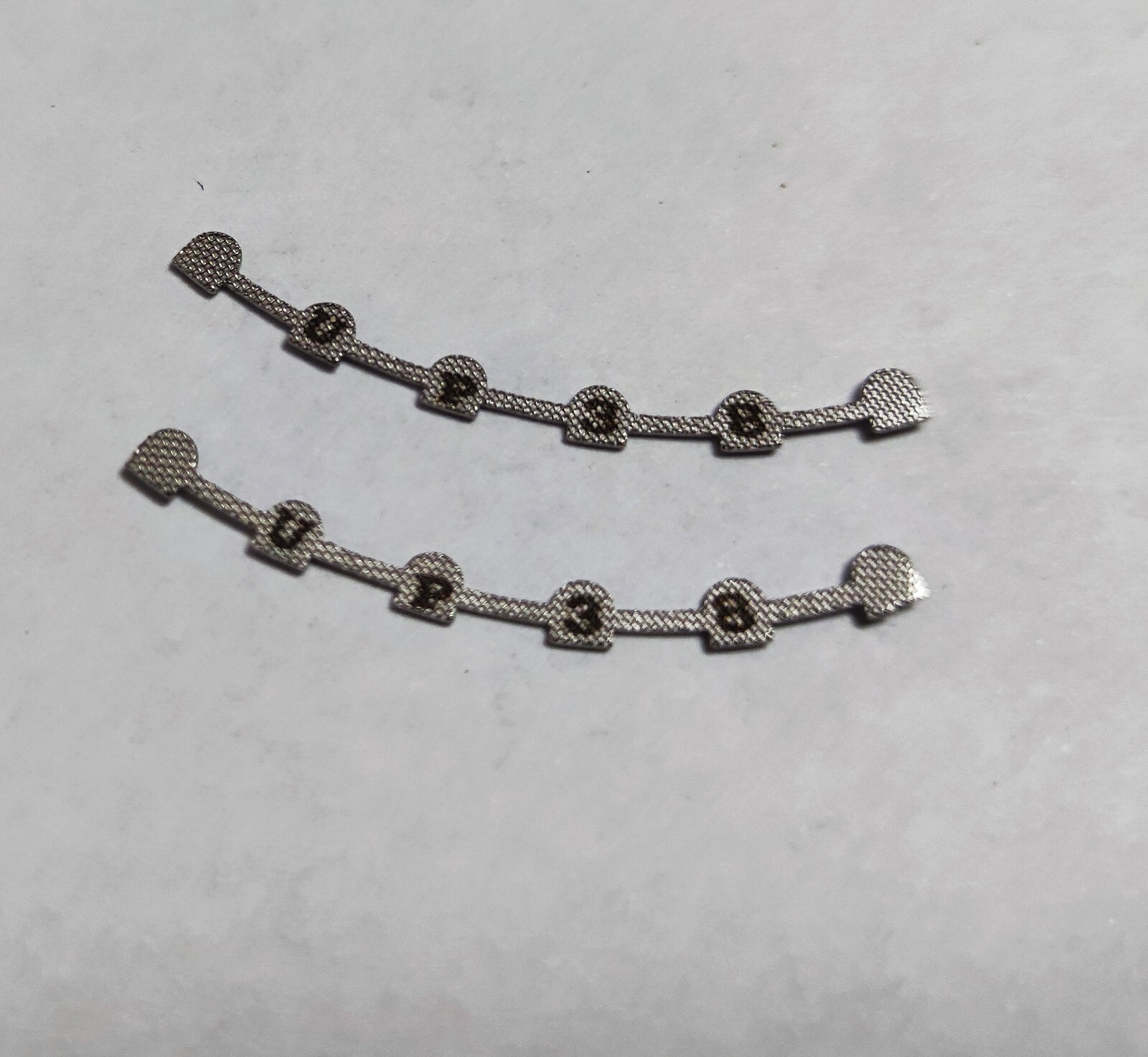 10 Packs 20Pcs Orthodontics U38 Lingual Retainer Mesh Base With Mark 2pcs/pack