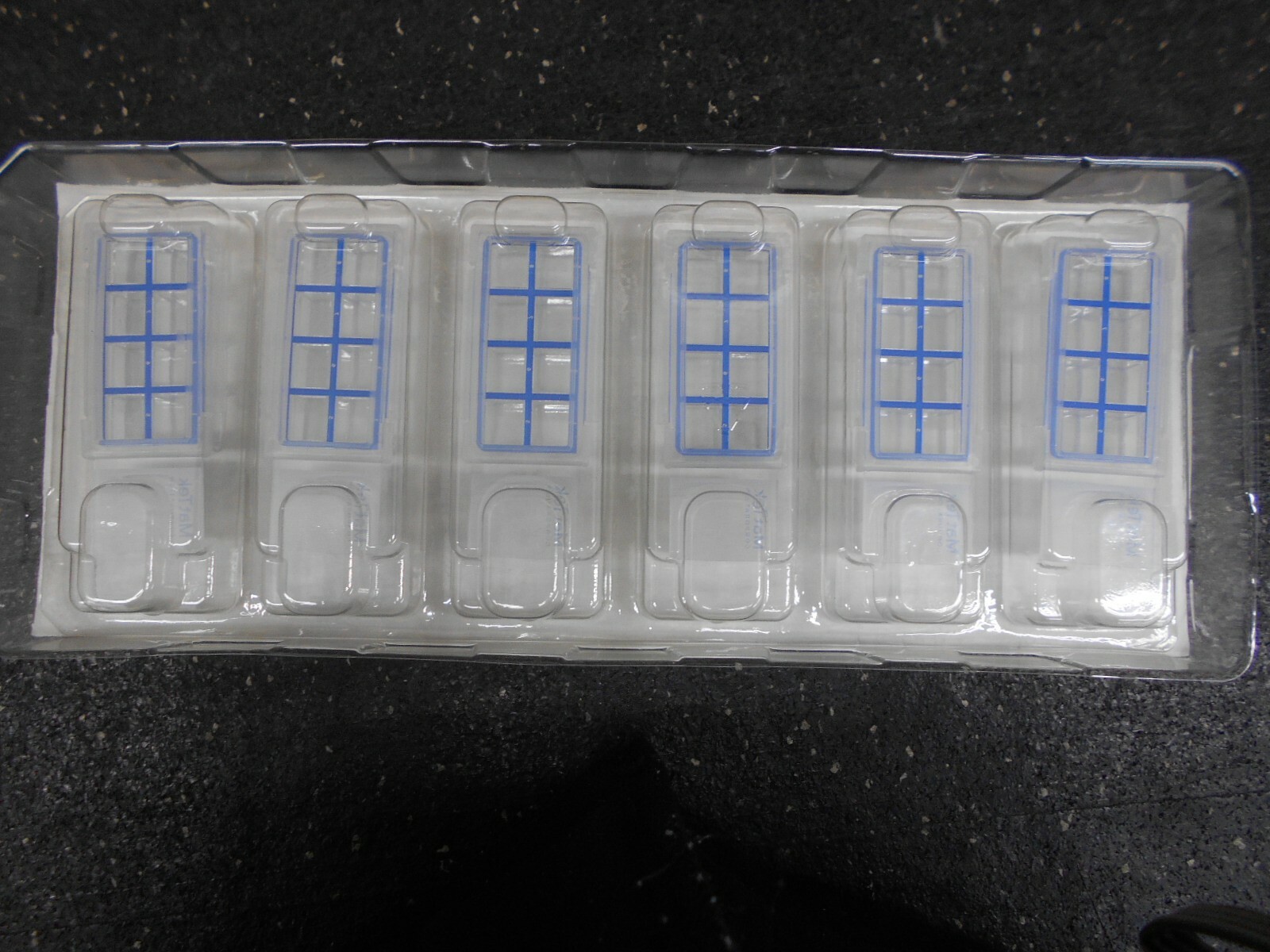 MATTEK CCS 8 STERILE 8 WELL CELL CULTURE SLIDES BOX OF 6