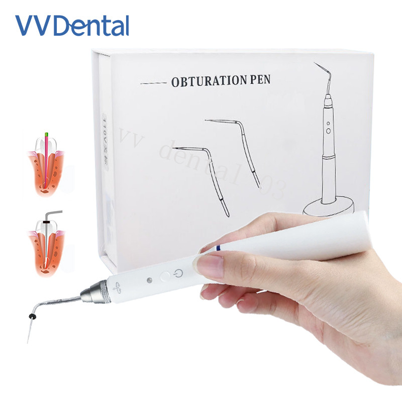 Dental Cordless Gutta Percha Obturation Pen Root Canal Filling System +2 Tips