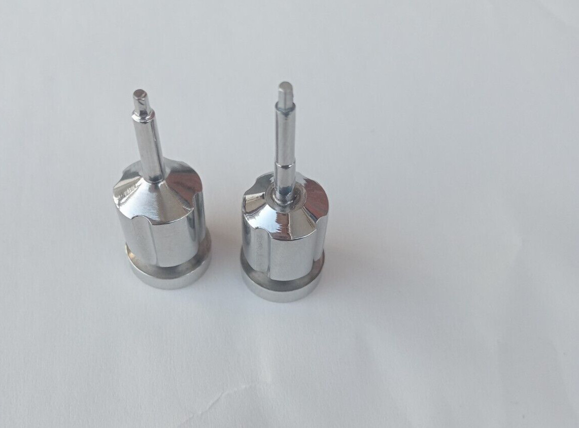 2pcs Dental Hand Hex Driver 1.25mm Long & Short Abutment Screw Tool CE