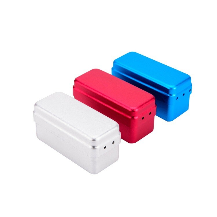 72 Hole Autoclave Sterilizer Case Burs Dental Endo Files Holder Disinfection Box