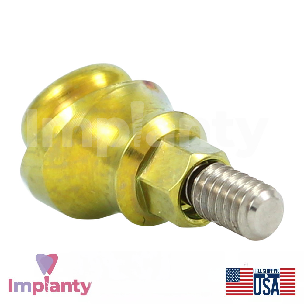 5x Dental Angulated 30° Lock Attachment Soft Set Titanium Int Hex 2.42mm System