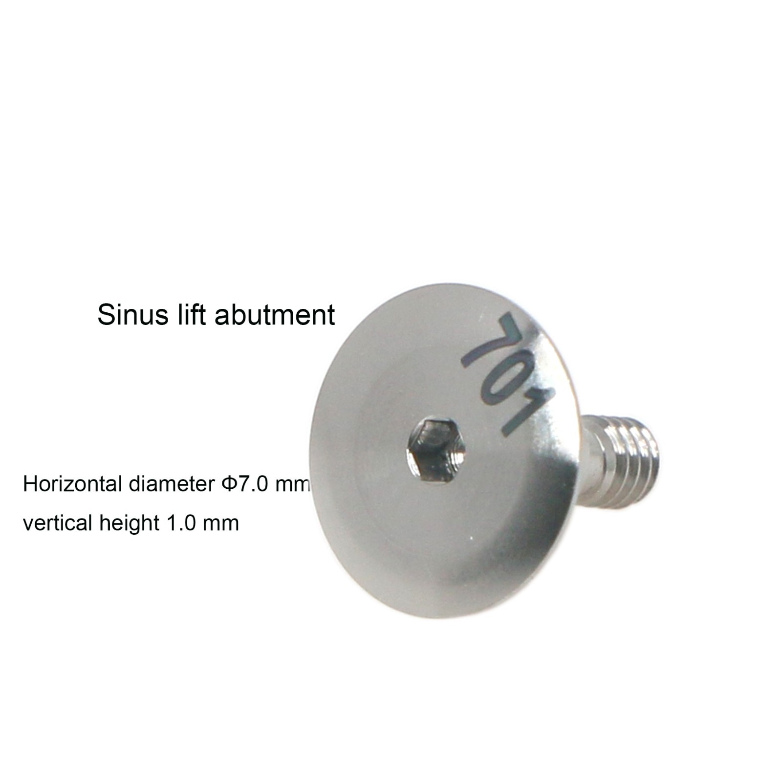 Dental Sinus lift temporary abutment titanium abutment fits Den-tium superline