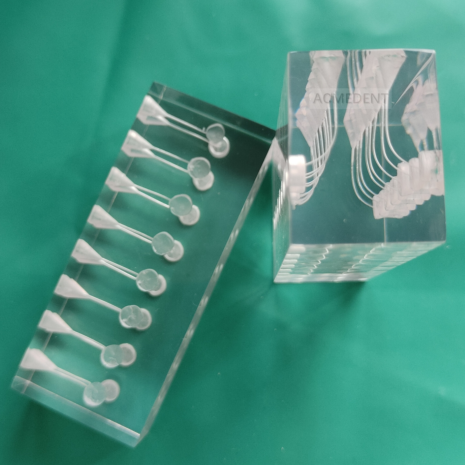 1Piece Dental Endo Files Practise Blocks RCT Block 16-Root Canal Sixteen IN ONE