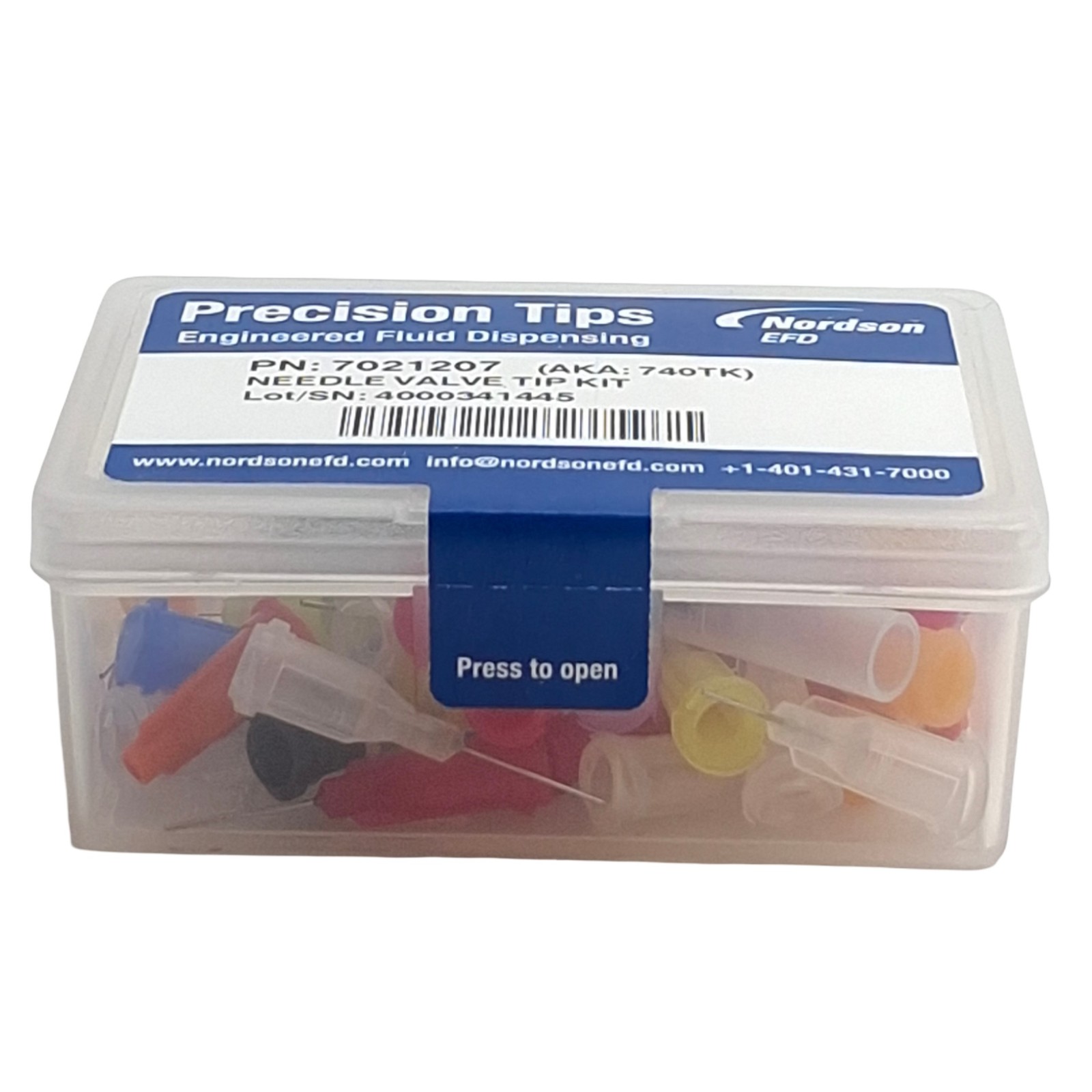 Nordson EFD 7021207 Engineered Fluid Dispensing Needle Valve Tip Kit