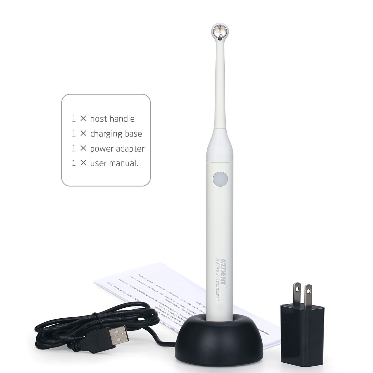 Dental Wireless LED Curing Lamp Light High Power Resin Cure Lamp