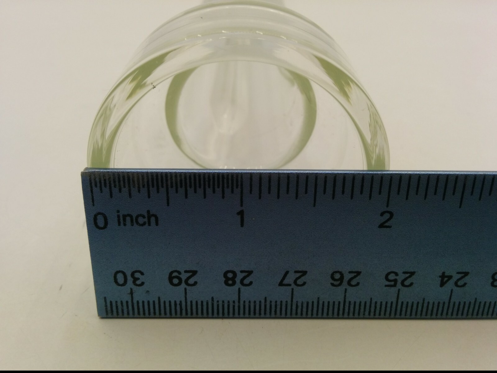 SK ROTAMETER S&K-3/4-31-G-10 GLASS TUBE, 15-3/8″ LONG, 2″ DIAMETER ENDS, NNB