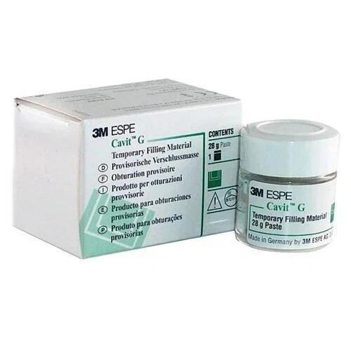 Dental CAVIT G Self Curing Authentic Temporary Filling Material 28gm Paste