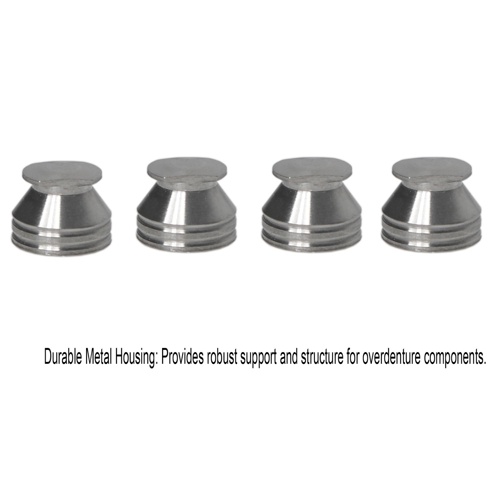 US Hiossen Osstem Implant O-Ring Caps Kit for Dental Ball Attachment Abutments