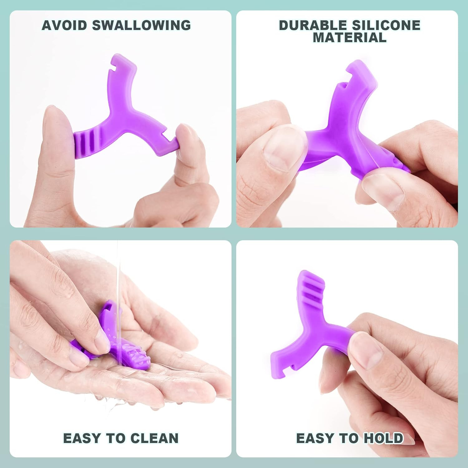 Chewies for Invisalign Aligner, 8 PCS Y-Shaped Chewies for Aligner Trays Seater