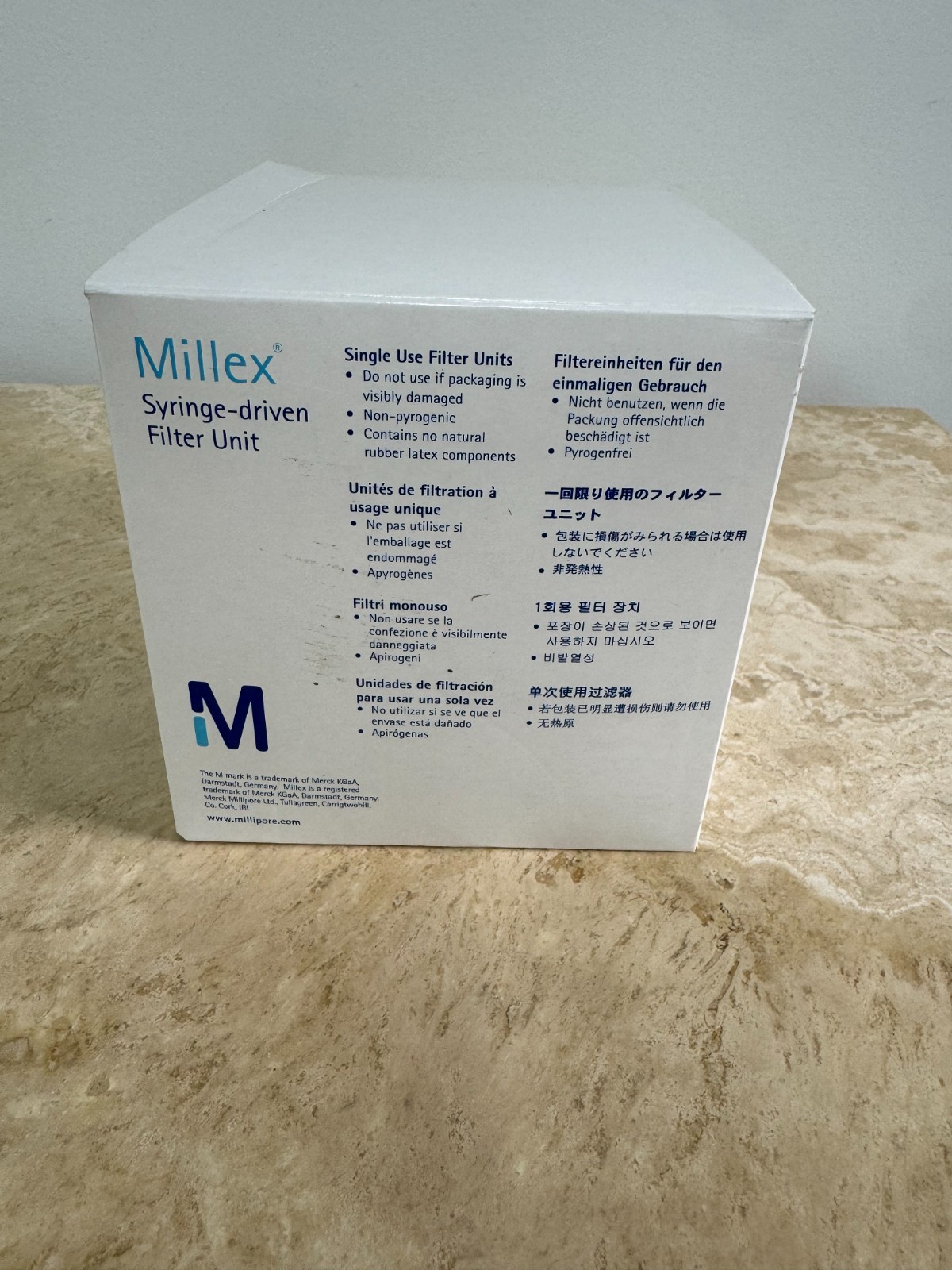Millipore SLGP033RS Millex GP Filter Unit 33mm Express PES Membrane 0.22um 17519