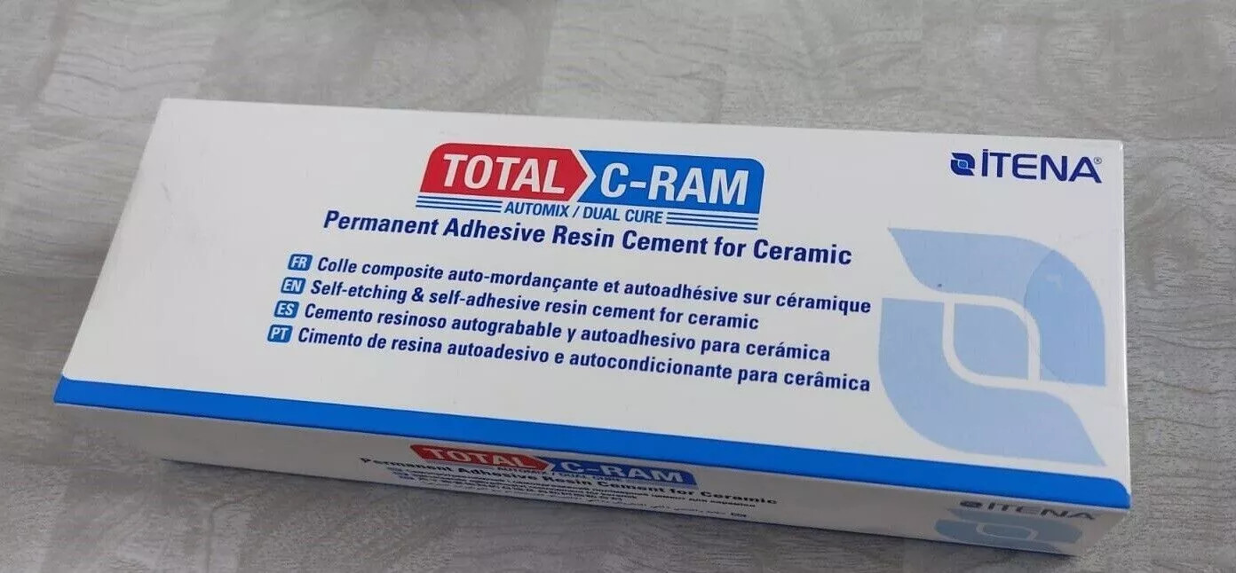 ITENA Total C-Ram Self Adhesive Dental Resin for All Ceramic Zirconium Free Ship
