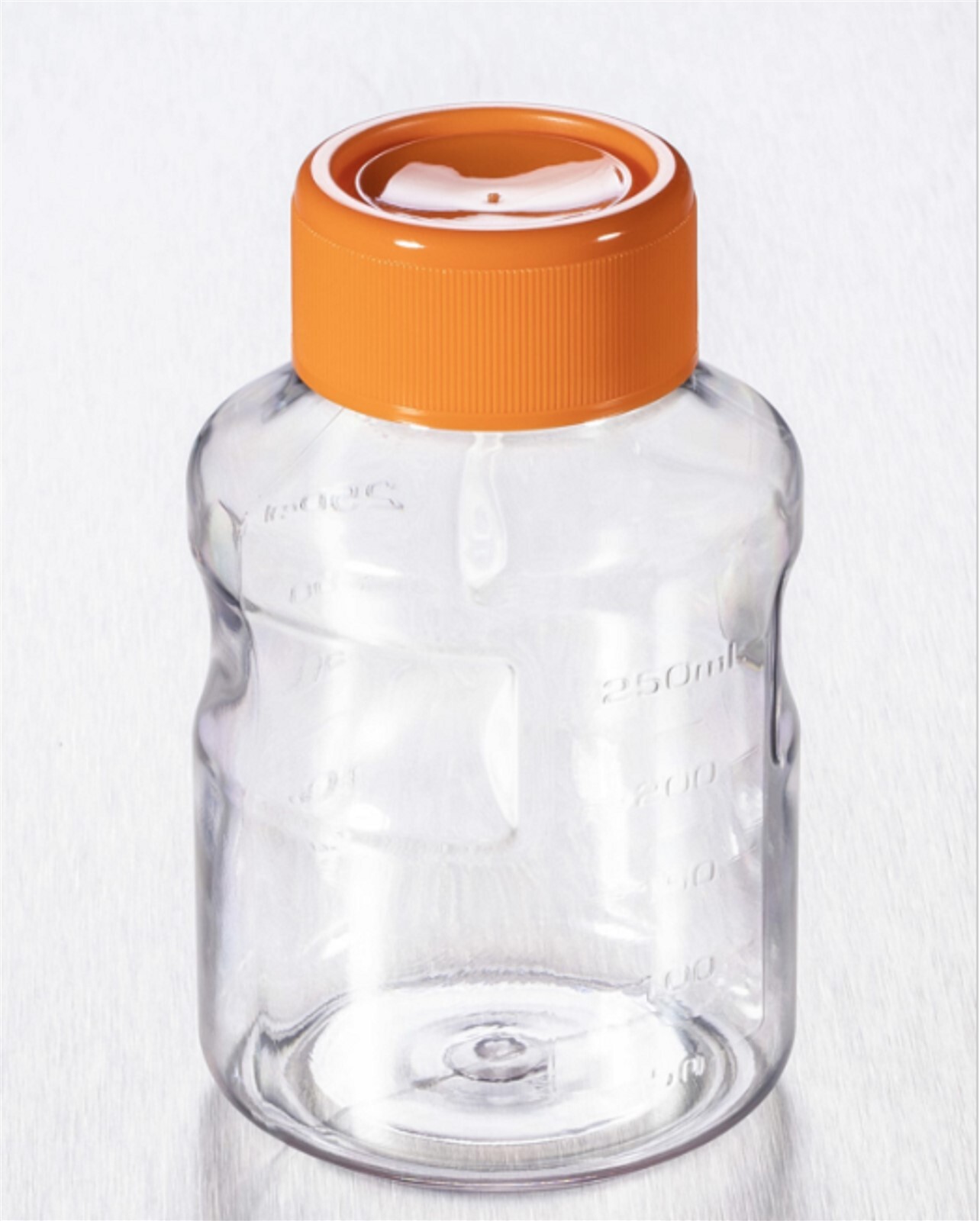 Corning 430281 250 mL Easy Grip Polystyrene Storage Bottles w 45 mm Caps Case 24