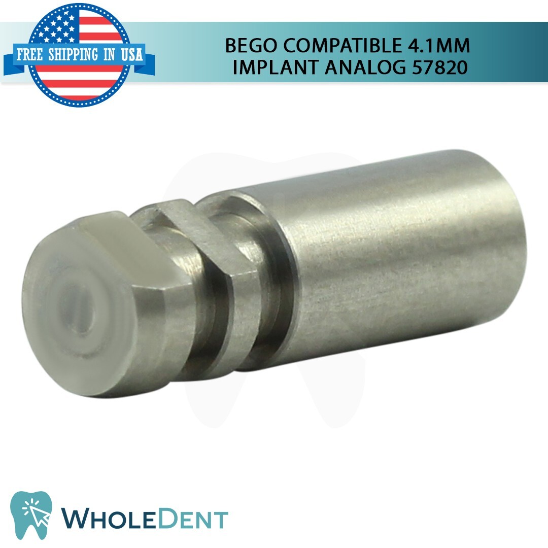 10x Fixture Analog Bego® Compatible Ø4.1mm Dental Impression 57820