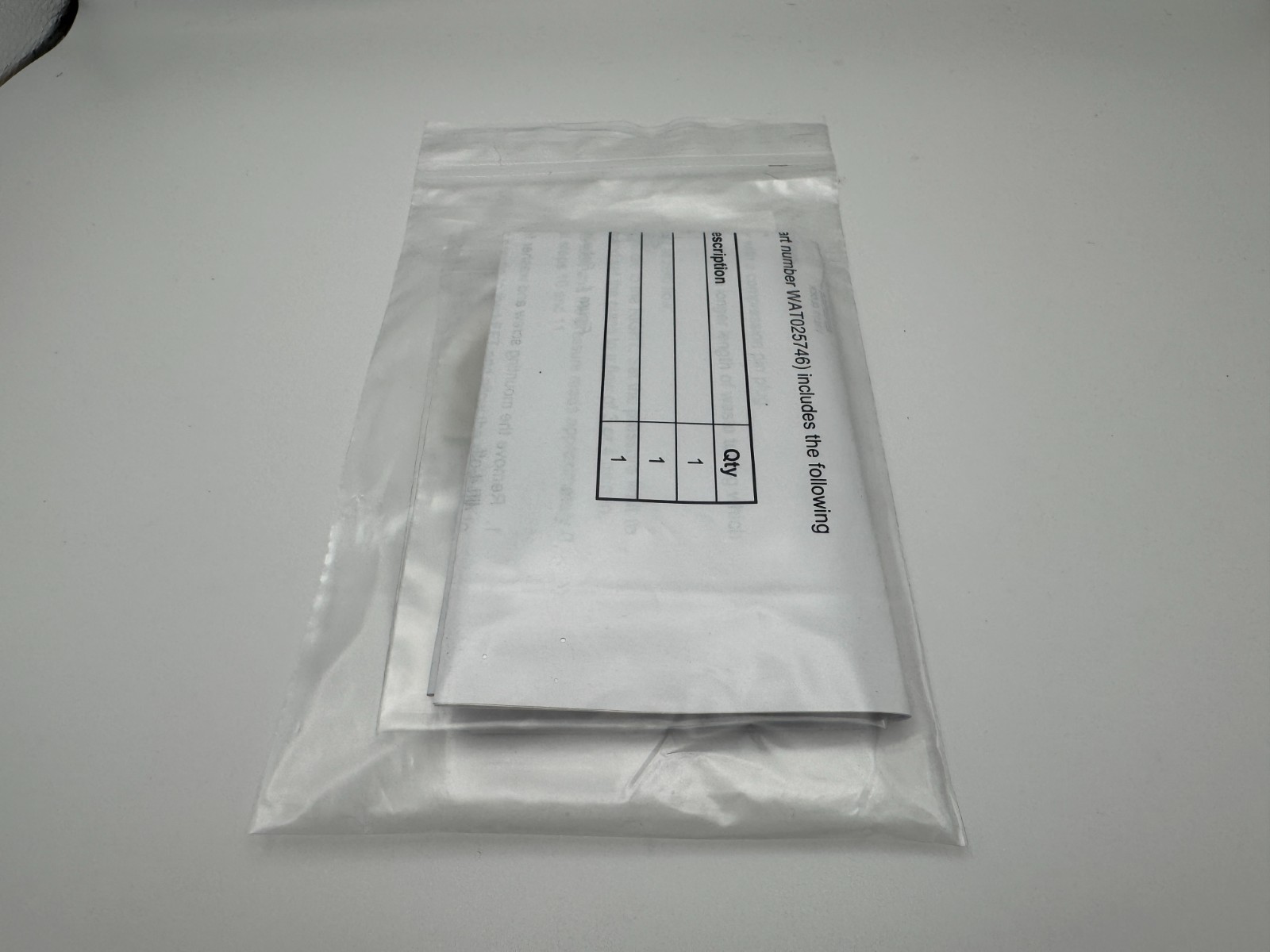 Waters Kit Ref Valve Rebuild Kit HPLC Part Number WAT025746