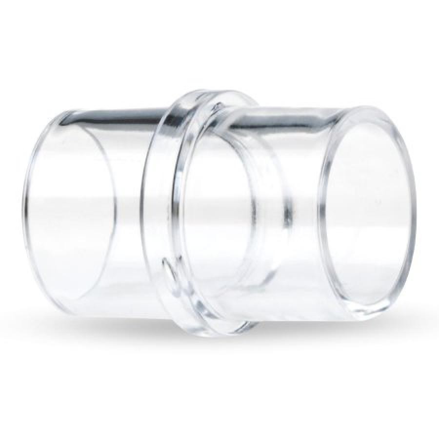 Teleflex Hudson RCI Universal Cuff Adapter, 22mm, Clear, 50 Count, 1421