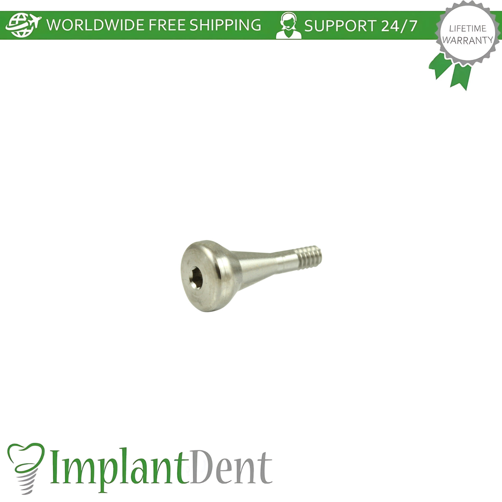 0sstem TS Compatible Mini Platform 2.1mm Healing Cap Dental Prosthetic