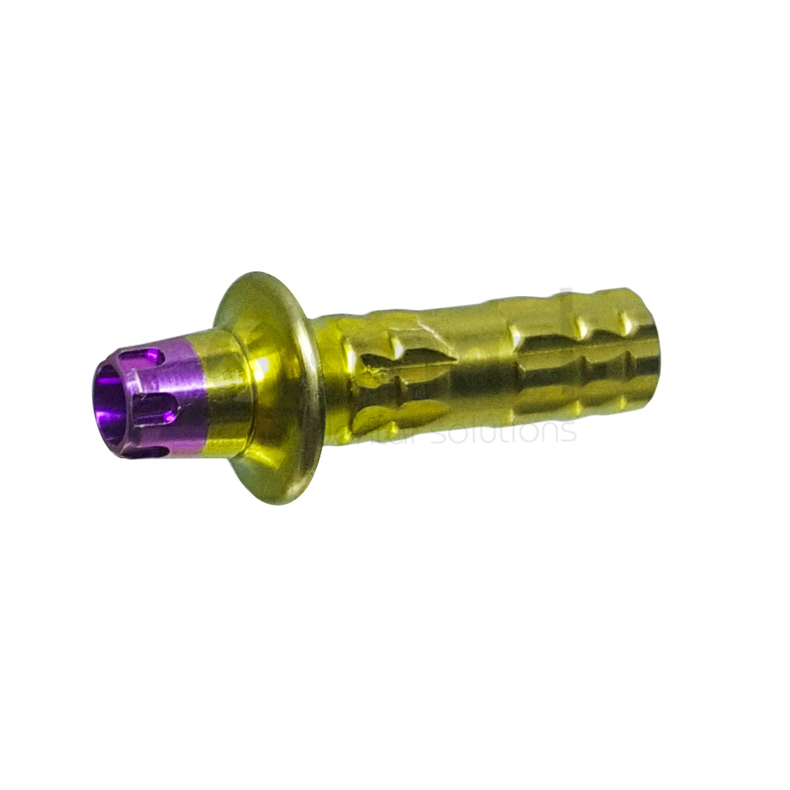 LOTx3 Straight Temporary Abutment MIS C1V3 SP Fit Hex 1m Wide